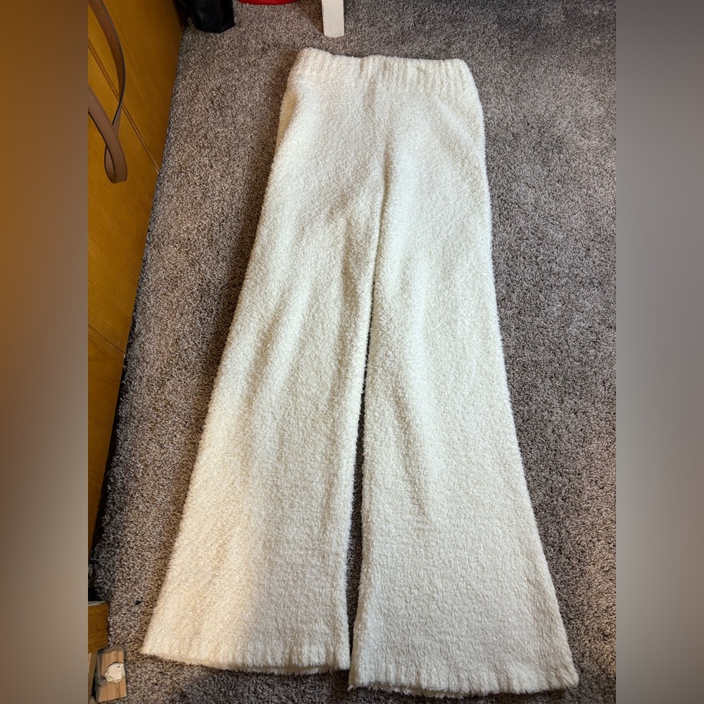 SKIMS Cozy Knit Wide Leg Pants S/M - Picture 2 of 7